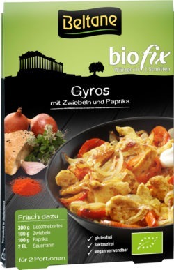 Beltane Biofix Gyros, vegan, glutenfrei, lactosefrei 10 x 17,1g