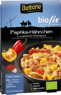 Beltane Biofix Paprika Hähnchen, vegan, glutenfrei, lactosefrei 10 x 19,22