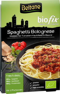 Beltane Biofix Spaghetti Bolognese, vegan, glutenfrei, lactosefrei 10 x 272