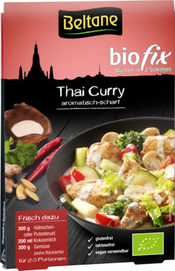 Beltane Biofix Thai Curry, vegan, glutenfrei, lactosefrei 10 x 20,9g