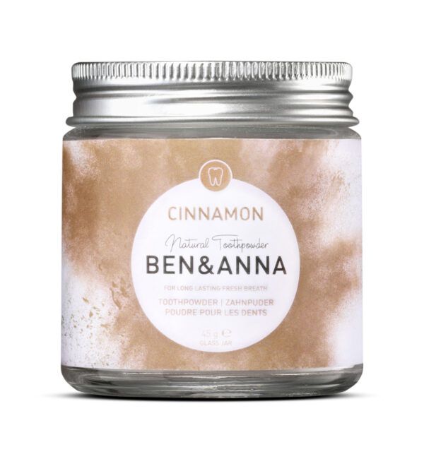 Ben&Anna Natural Care Natural Toothpowder Cinnamon im Glastiegel 45g ***
