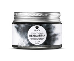 Ben&Anna Natural Care Natural Toothpowder Black im Glastiegel 15g