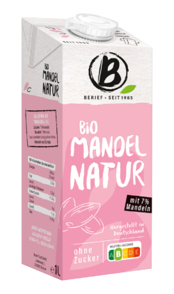Berief  Bio Mandel Drink 8 x 1l