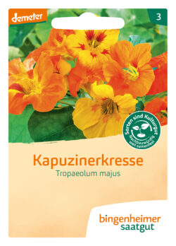 Bingenheimer Saatgut Kapuzinerkresse - Blumen (Saatgut) 1 Stück