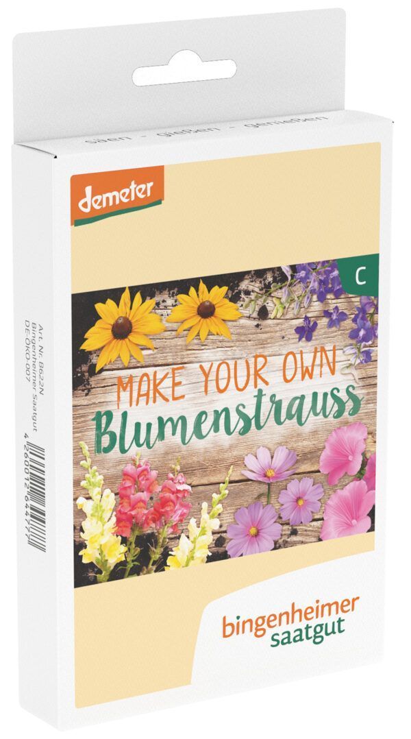 Bingenheimer Saatgut Make your own Blumenstrauß - 5 Sorten für den eigenen Blumenstrauss 1Stück