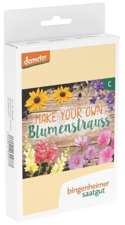 Bingenheimer Saatgut Make your own Blumenstrauß - 5 Sorten für den eigenen Blumenstrauss 3 x 1Stück