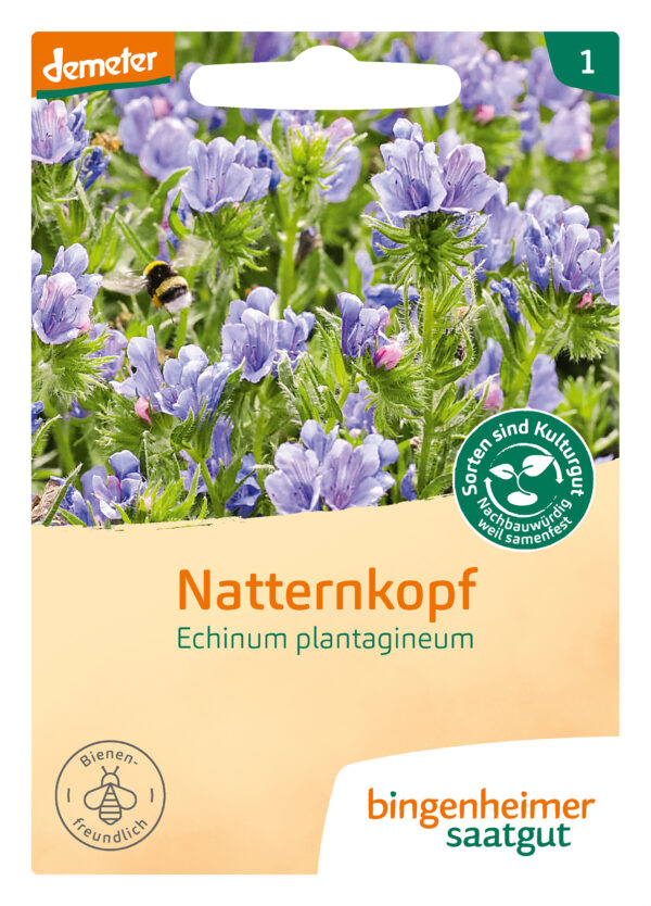 Bingenheimer Saatgut Natternkopf - Blumen (Saatgut) 5 x 1stück