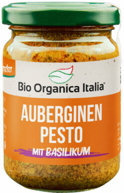 Bio Organica Italia Auberginen Pesto 6 x 140g