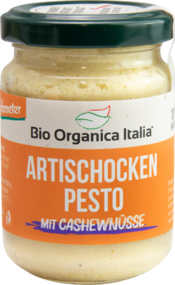 Bio Organica Italia artischocken Pesto 6 x 140g