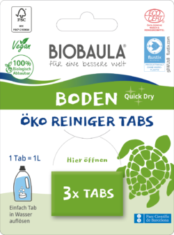 Biobaula Öko-Reiniger-Tabs Boden 8 x 3 Stück