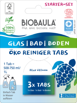 Biobaula Öko-Reiniger-Tabs StarterSet 8 x 3stück