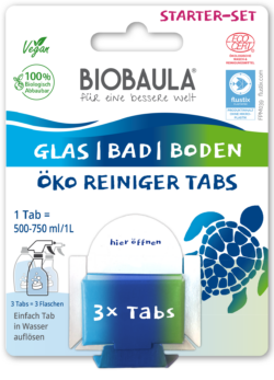 Biobaula Öko-Reiniger-Tabs StarterSet 8 x 3 Stück