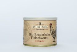 Biometzgerei Pichler Bio-Bruderhahn Fleischwurst 