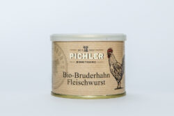 Biometzgerei Pichler Bio-Bruderhahn Fleischwurst "Klassik" 6 x 200g