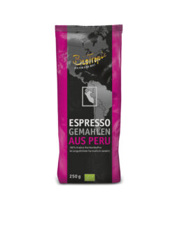 Biotropic Espresso gemahlen aus Peru 20 x 250g