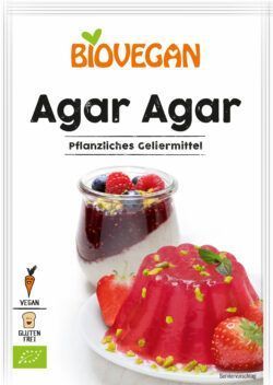 Biovegan Agar Agar, pflanzliches Geliermittel, BIO 1kg