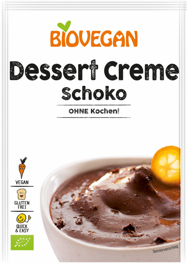 Biovegan Dessert Creme Schoko, BIO 10 x 68g