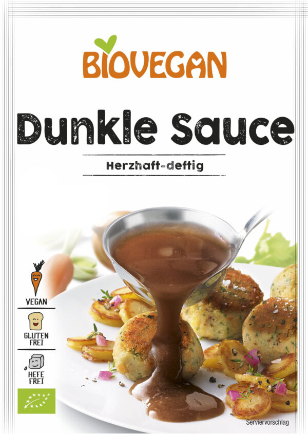 Biovegan Dunkle Sauce, BIO 15 x 30g