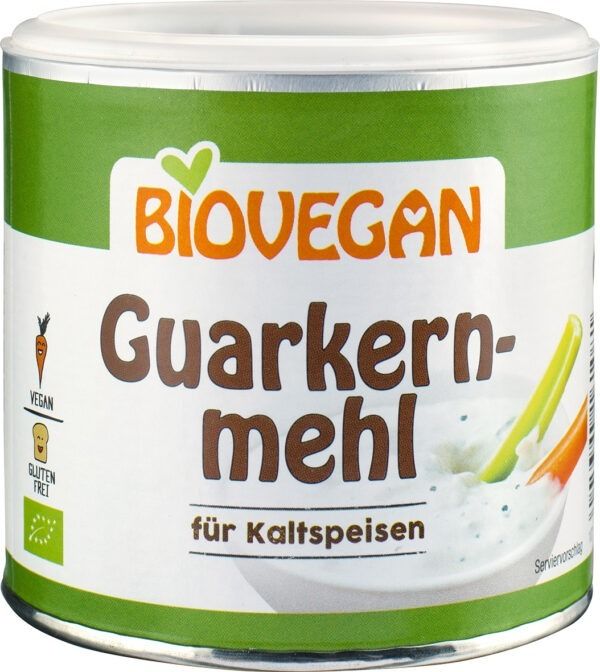 Biovegan Guarkernmehl für Kaltspeisen, BIO 3 x 100g