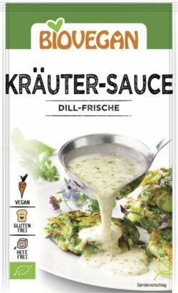 Biovegan Kräuter-Sauce, BIO 15 x 23g