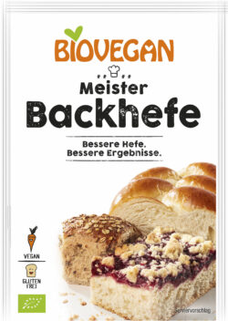 Biovegan Meister Backhefe, BIO 25 x 7g