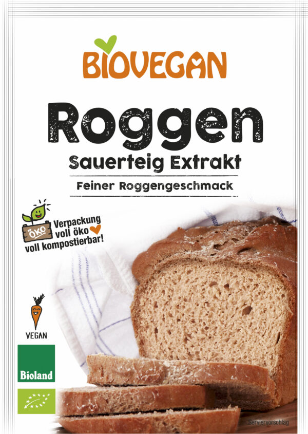 Biovegan Roggen Sauerteig Extrakt, BIO 30g