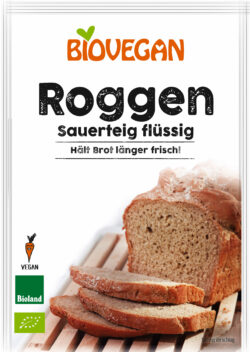 Biovegan Roggen Sauerteig flüssig, Bioland, BIO 10 x 150g