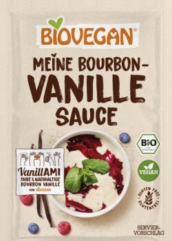 Biovegan Vanille Sauce mit Bourbon-Vanille, BIO 7 x 32g