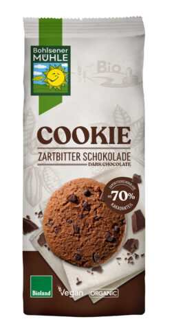 Bohlsener Mühle Cookie mit Zartbitterschokolade 7 x 175g