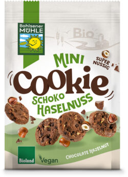 Bohlsener Mühle Mini Cookie Schoko Haselnuss 125g