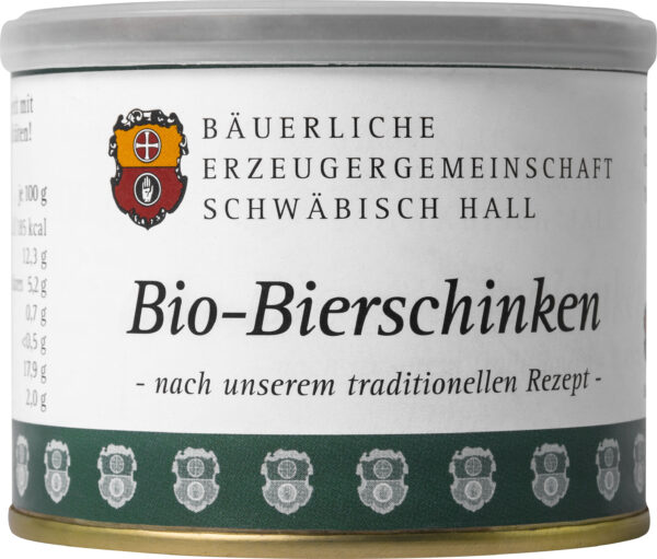Bäuerliche Erzeugergemeinschaft Schwäbisch Hall Bio Bierschinken 12 x 200g