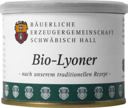 Bäuerliche Erzeugergemeinschaft Schwäbisch Hall Bio Lyoner 12 x 200g