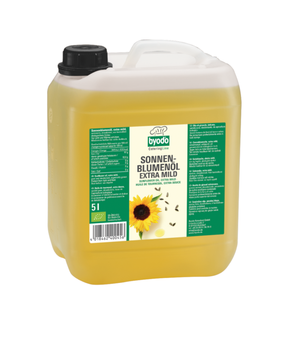 Byodo Sonnenblumenöl, extra mild, desodoriert 5l
