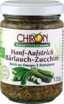 CHIRON Hanfaufstrich Bärlauch Zucchini 6 x 135g