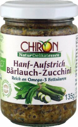CHIRON Hanfaufstrich Bärlauch-Zucchini 6 x 135g