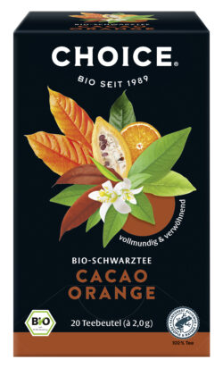 CHOICE ® Cacao Orange Bio 6 x 40g