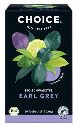 CHOICE ® Earl Grey Bio 6 x 40g