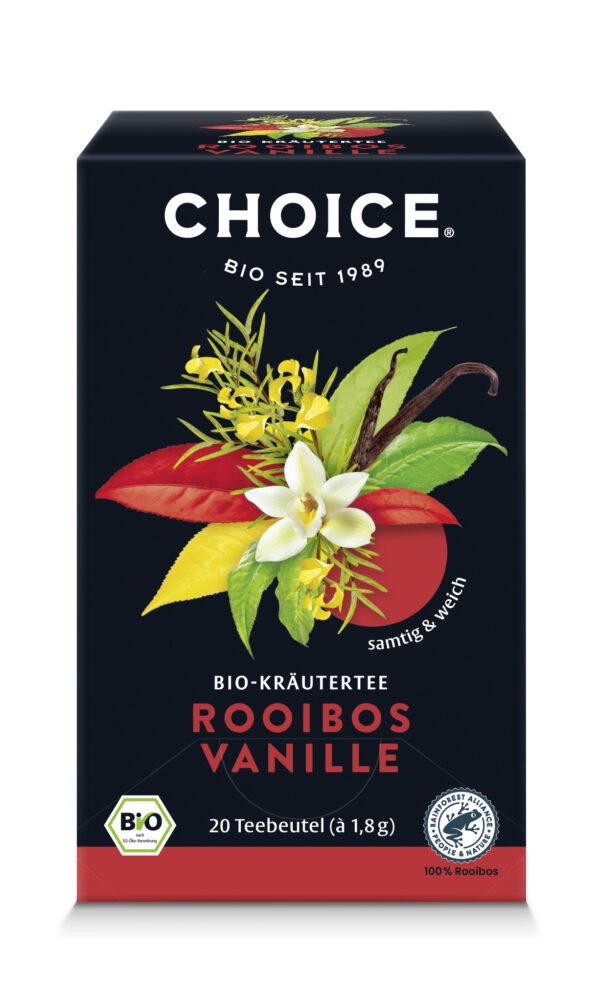 CHOICE ® Rooibos Vanille Bio 6 x 36g