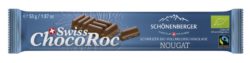 Chocolat Schönenberger Schweizer Bio Vollmilchschokolade, Swiss ChocoRoc Nougat 10 x 53g