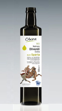 Chora Bio Olivenöl Extra Nativ aus Sparta 6 x 500ml