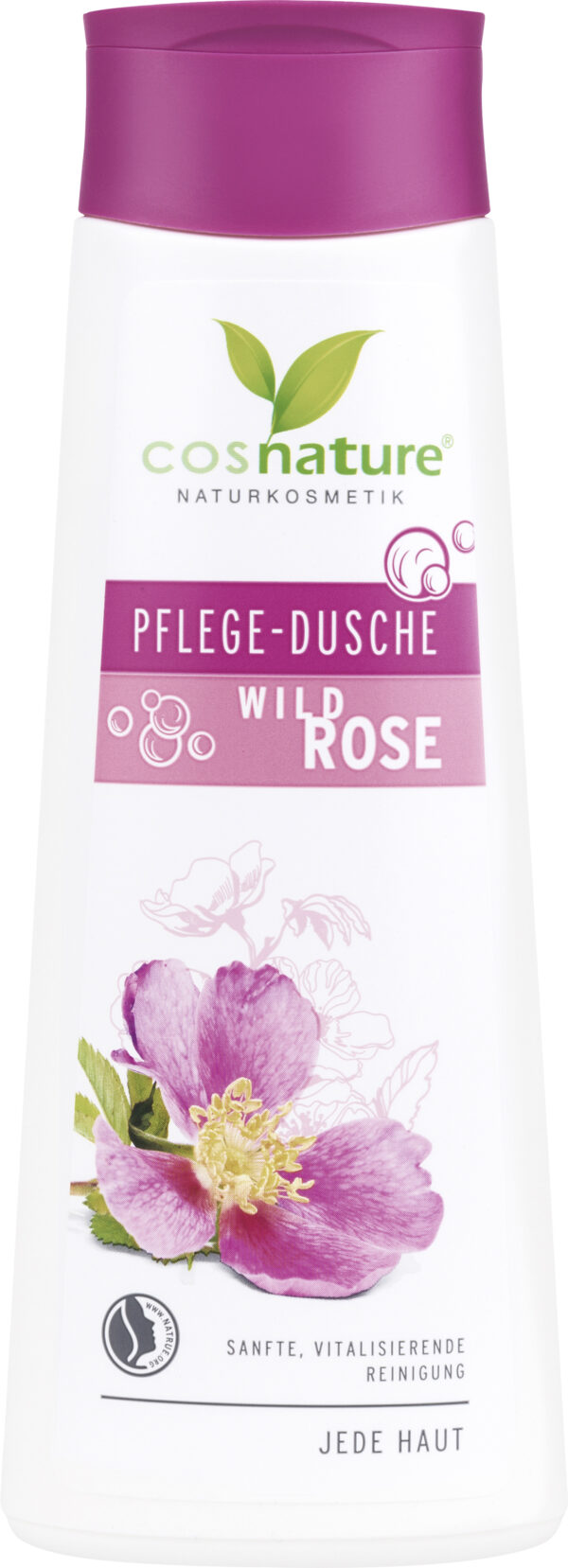 Cosnature  Pflege-Dusche Wild Rose 250ml