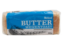 Das Backhaus Bioland Weizen Butter-Toast 6 x 500g