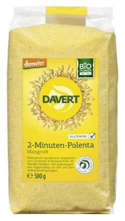 Davert Demeter 2-Minuten-Polenta Glutenfrei 8 x 500g