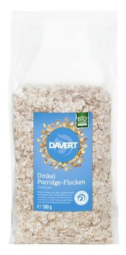 Davert Dinkel Porridge-Flocken Zartblatt 6 x 500g