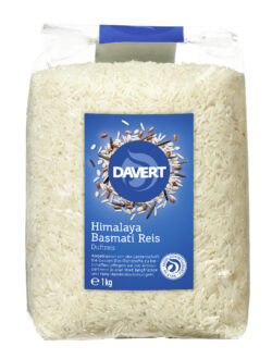 Davert Himalaya Basmati Reis weiß 8 x 1kg