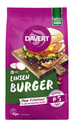 Davert Linsen Burger 160g