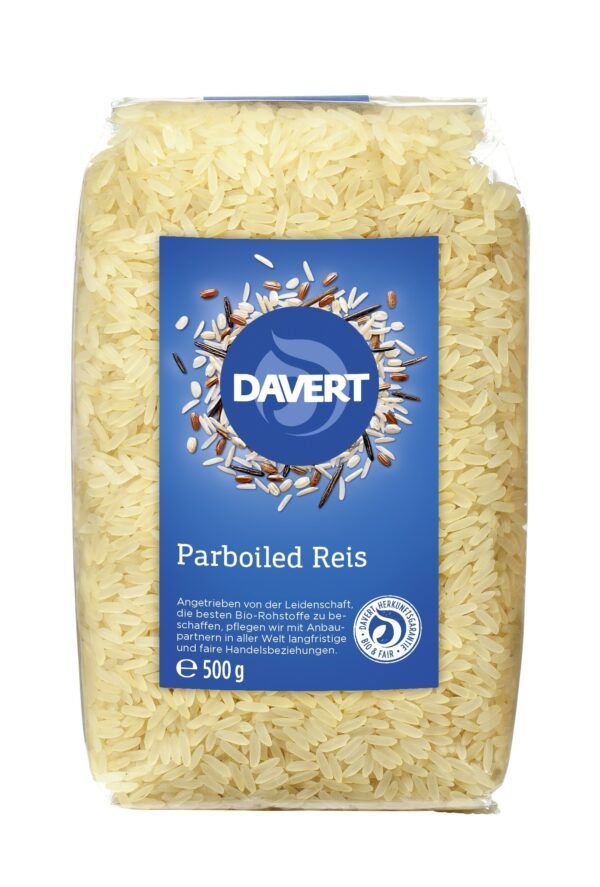 Davert Parboiled Reis 500g