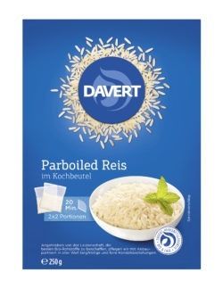 Davert Parboiled Reis im Kochbeutel 6 x 250g