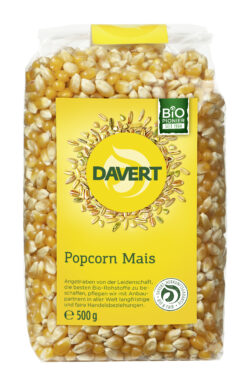 Davert Popcorn Mais 8 x 500g