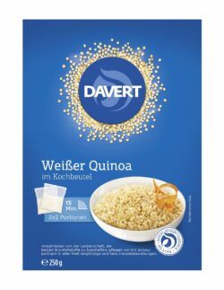 Davert Weißer Quinoa im Kochbeutel 6 x 250g
